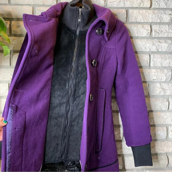 Soia & Kyo Wool Blend Pea Coat - Picture 2 of 10